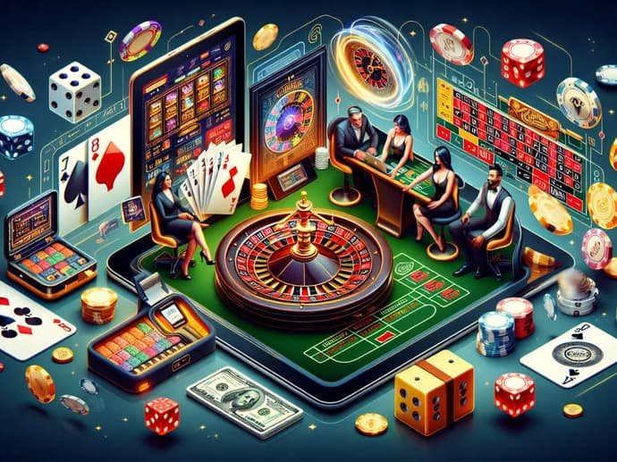 online casino game betting poker slots